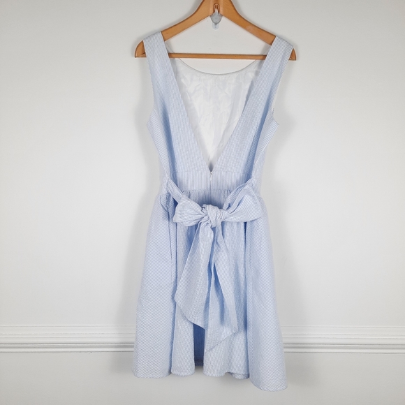 Lauren James Sky Blue Backless Dress - Picture 5 of 12